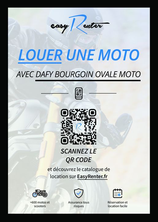 Location motos et scooters avec OVALE MOTO